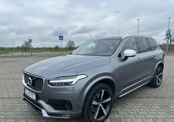 Volvo XC 90 cena 172000 przebieg: 99583, rok produkcji 2018 z Szczecin małe 781